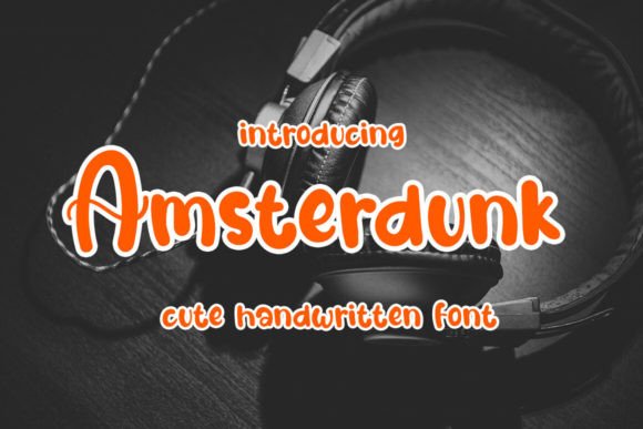 Amsterdunk: The Elegant Script Typeface for Brand Identity