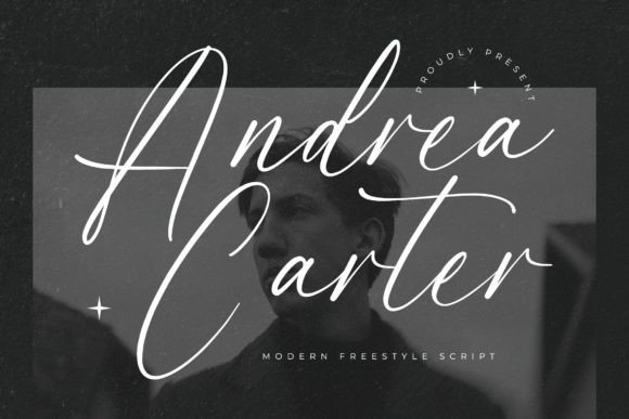 Andrea Carter: The Elegant Script Typeface for Handmade Branding
