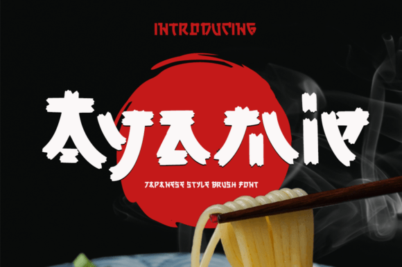 Ayamie Typeface: Elevating Campaign Visuals with Japanese-Style Elegance