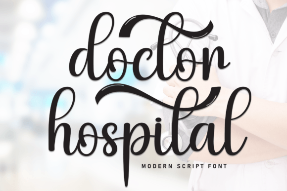 Doctor Hospital: A Handwritten Font for Engaging Web Design