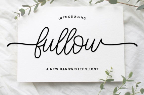 Fullow Typeface Review: A Signature Font for Elegant Branding