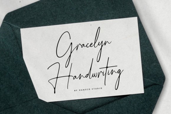 Gracelyn Handwriting Typeface Review for Makers