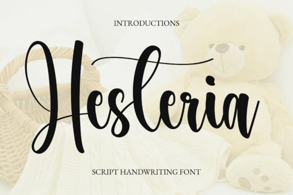 Hesteria: A Modern Script Font for Polished Web Design