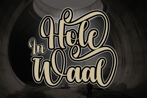 Hole in Waal: The Handwritten Typeface for Clearer Campaign Messaging