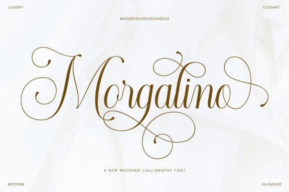 Morgalino: Elevating Web Design with Elegant Script Typography