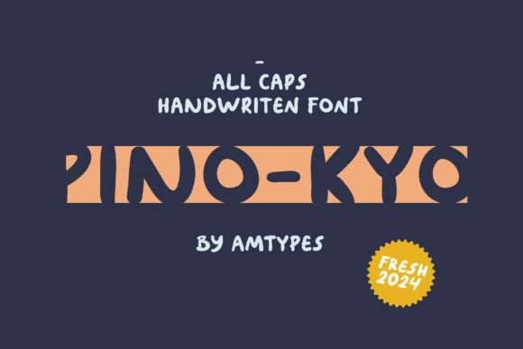 Pinokyo: The Playful Handwritten Typeface for Editorial Design