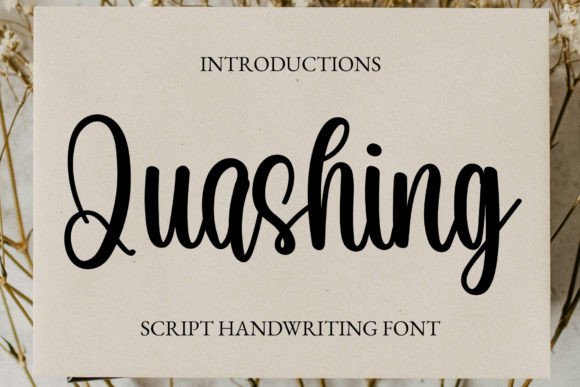Quashing: A Designer’s Review of This Script Amp Typeface