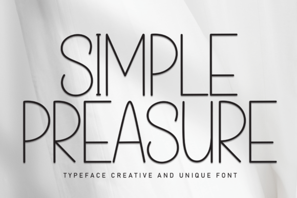Simple Preasure Typeface Review: A Relaxed Sans for Wholesome Branding