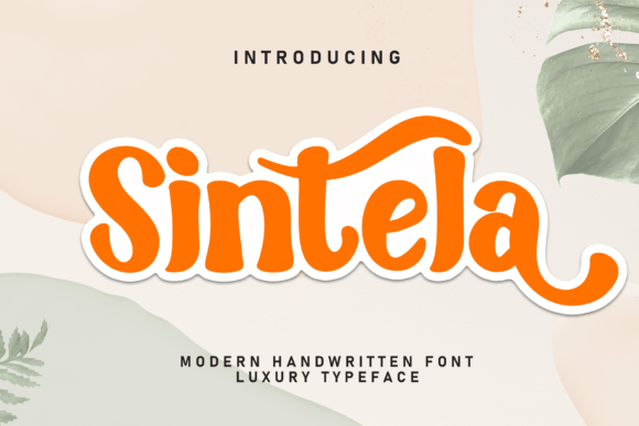 Sintela: The Handwritten Typeface That Brings Warmth to Craft Projects