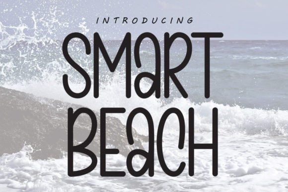 Smart Beach: The Script Font That Elevates Small Business Branding