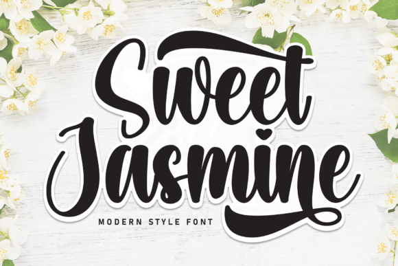 Sweet Jasmine: A Modern Handwritten Font for Editorial Design