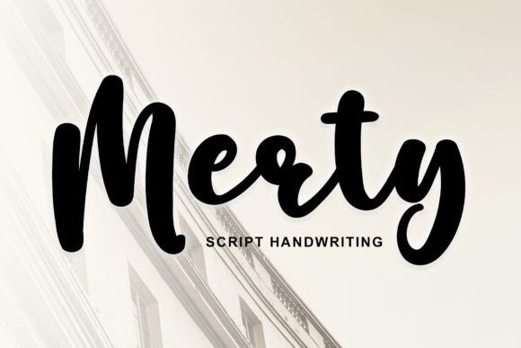 Upgrade Your Brand Identity with the Merty Typeface