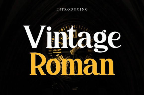 Vintage Roman: A Creative Review for Polished Branding