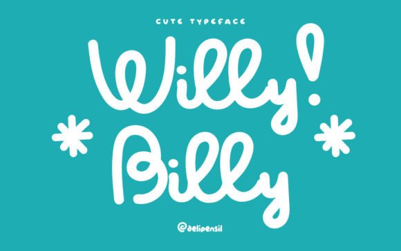 Willybilly: A Whimsical Script Font for Polished Brand Identity